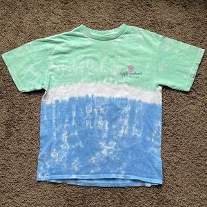 Simply Southern Collection tie dye tshirt size Youth Large